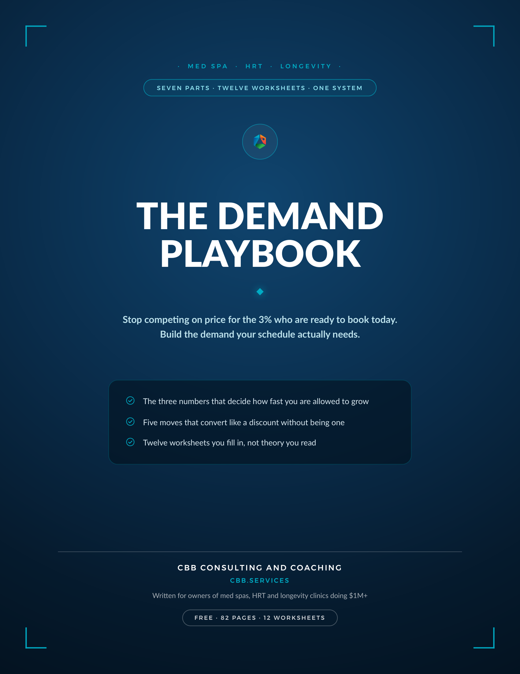 The Demand Playbook, free 82-page playbook cover